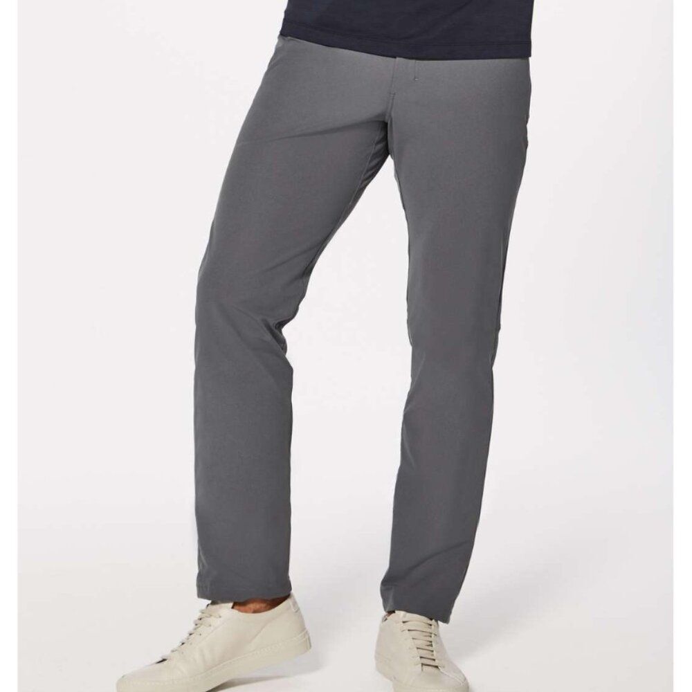 Lululemon Mens Size 30 ABC Pant Classic Fog Horn Gray
